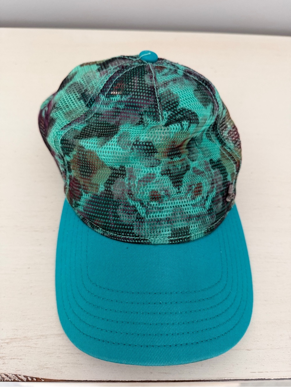 Prana Teal Mesh Baseball Cap - Picture 2 of 5
